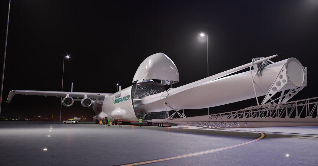 Building the World’s Biggest Plane to Help Catch the Wind